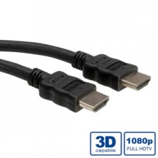 Kabelis HDMI ātrgaitas ar tīklu, HDMI M - HDMI M, 10m, melns