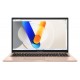 Portatīvais dators Asus VivoBook X1504VA-BQ787W i5-1335U 1.3-3.4GHz 15.6" FHD IPS 16GB/512GB, Intel Iris Xe Graphics Integrated, ENG, Zelta Rozā/ Windows 11 Home