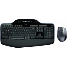 Bezvadu klaviatūra ar peli LOGITECH COMBO MK710 ENG, melna